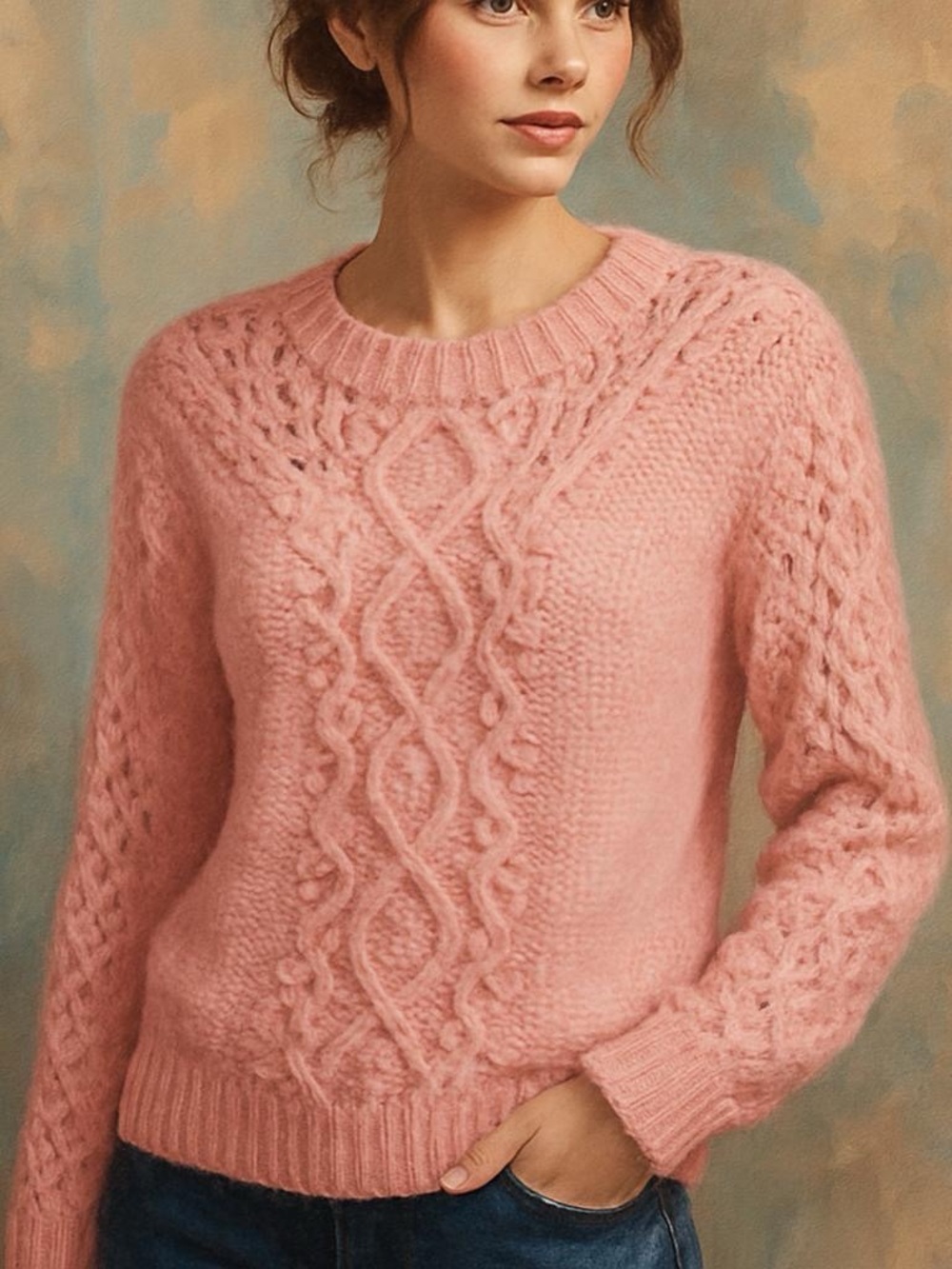 Love at First Find Women's Pink Sweater Size S‎